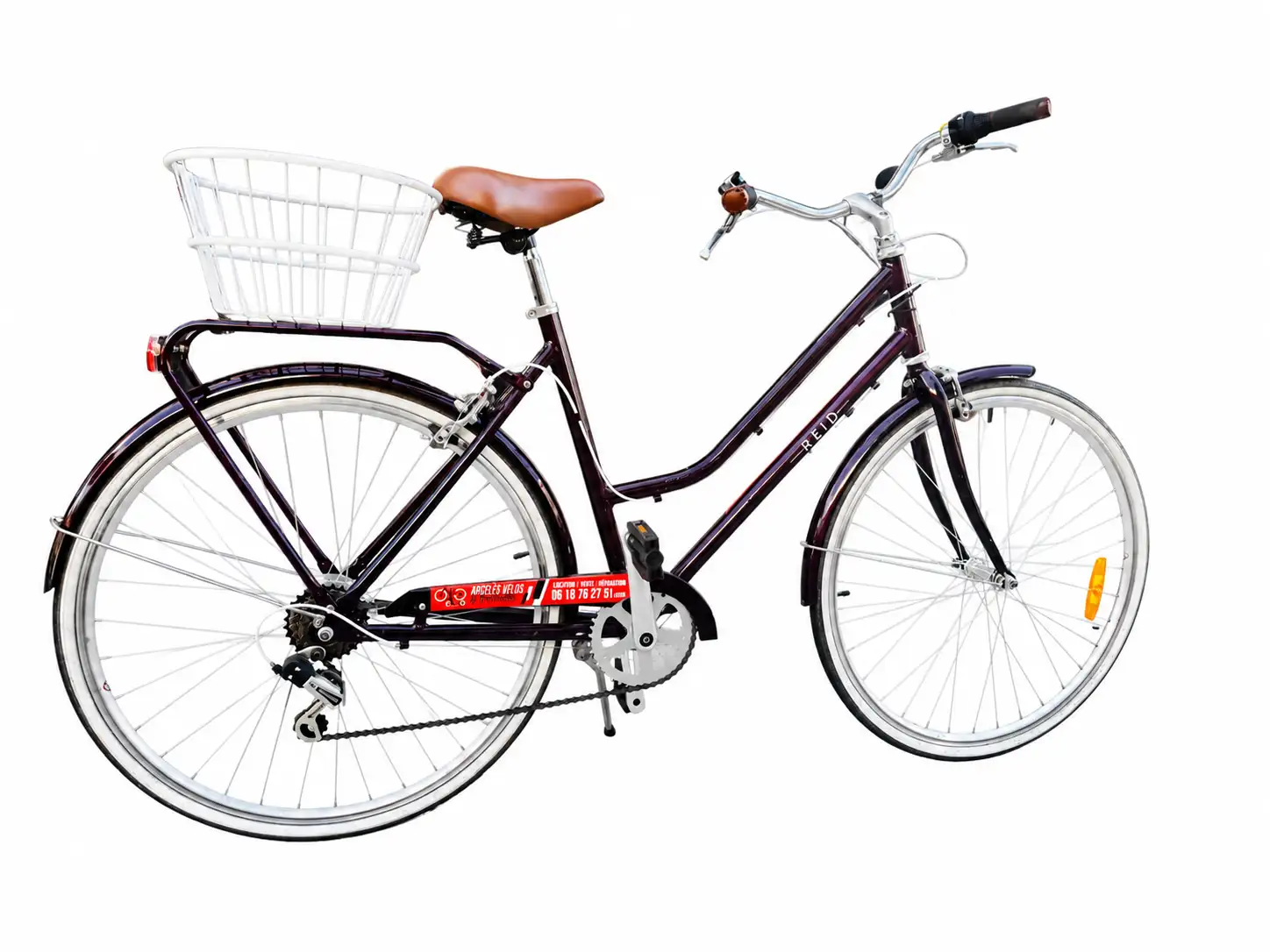 Vélo de Ville 28" (Couleur : Cherry)